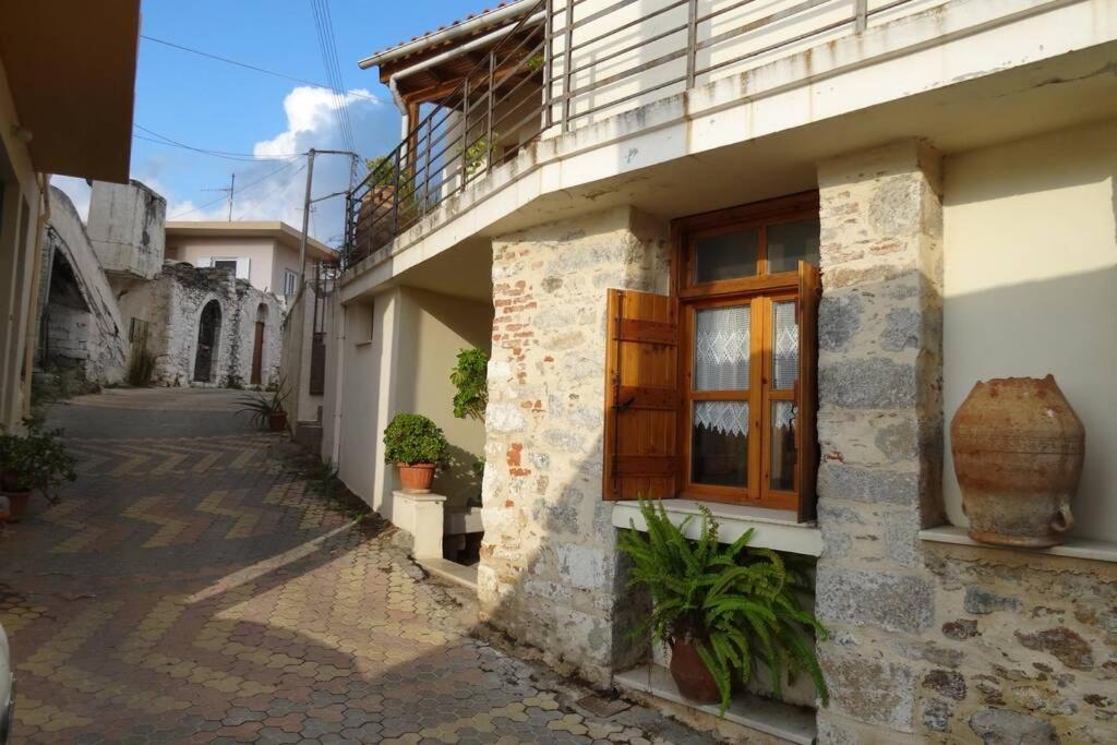 Traditional Cretan Stone House In The Center Of Crete Litos ภายนอก รูปภาพ