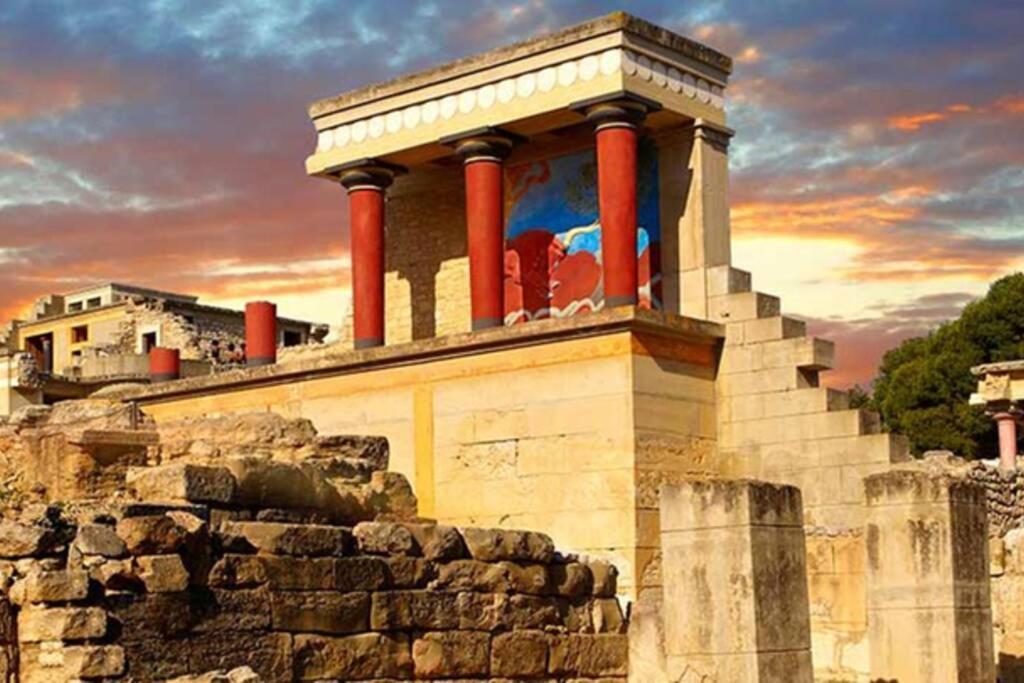 Traditional Cretan Stone House In The Center Of Crete Litos ภายนอก รูปภาพ