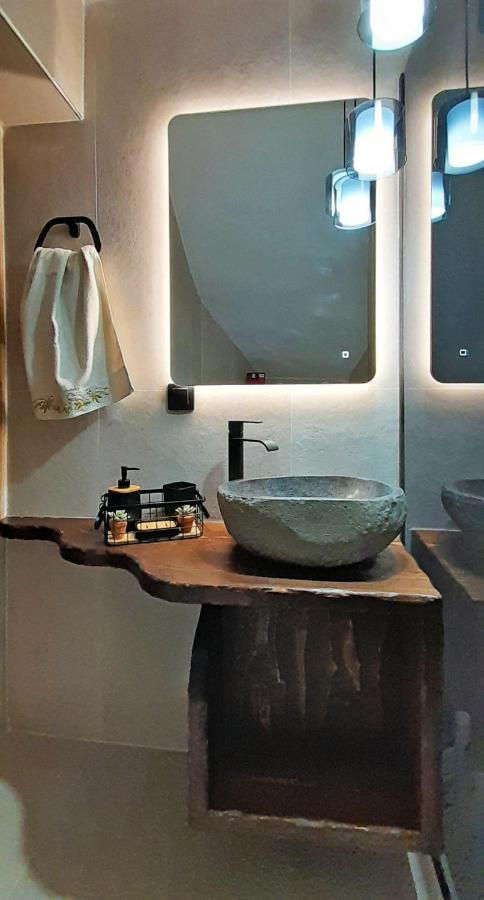 Traditional Cretan Stone House In The Center Of Crete Litos ภายนอก รูปภาพ